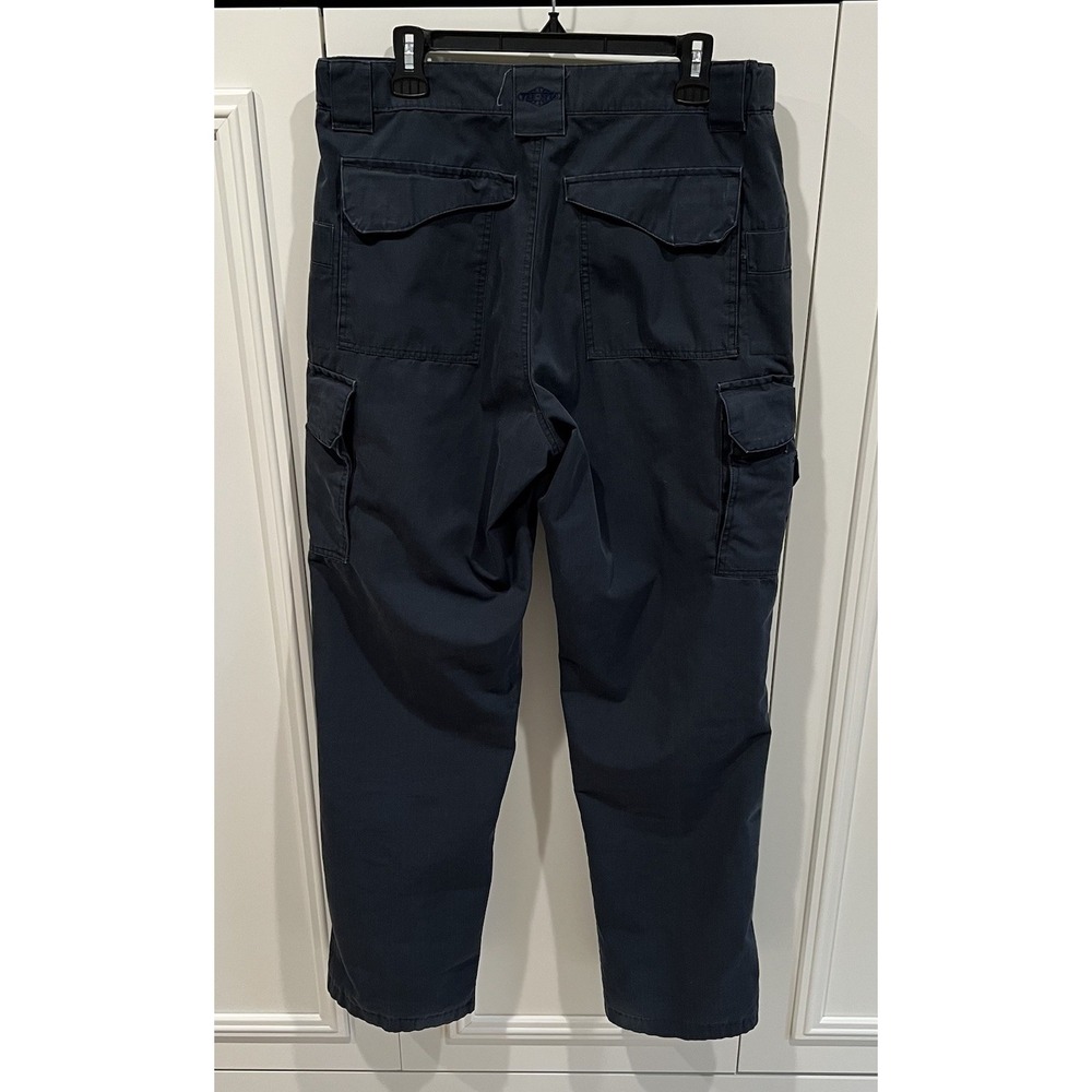 TRU-SPEC Tactical Cargo Pants Navy Blue Utility Workwear Size 36‎ Ripstop - Picture 4 of 7